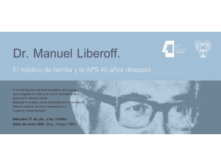 Recordatorio al Dr. Manuel Liberoff. 
