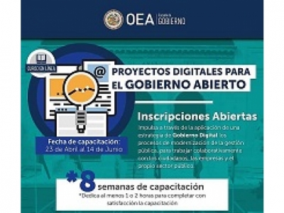 Proyectos Digitales para el Gobierno Abierto