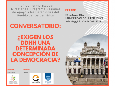 Conversatorio ¿Exigen los DDHH una determinada concepción de la democracia?
