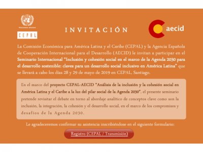 Invitación a Seminario Internacional 
