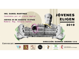 Jóvenes eligen 2019. Diálogo con los candidatos de los diferentes partidos en tres encuentros.