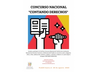 Concurso de cuentos de la Institución Nacional de Derechos Humanos y Defensoría del Pueblo