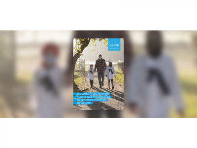 Informe de Unicef: Seguimiento del retorno a las clases presenciales en centros educativos en Uruguay