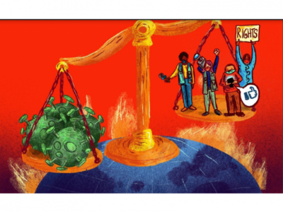 Nuevo informe sobre restricciones al espacio espacio cívico en el marco de la pandemia del COVID-10