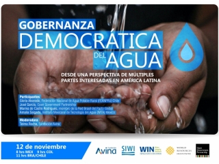 Webinar: Gobernanza del agua en América Latina