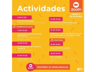 YESCA Encendé Solidaridad | 5 de diciembre Día Internacional del Voluntariado