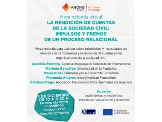 Mesa redonda virtual sobre rendición de cuentas de las OSC | Si no pudiste estar te compartimos el video