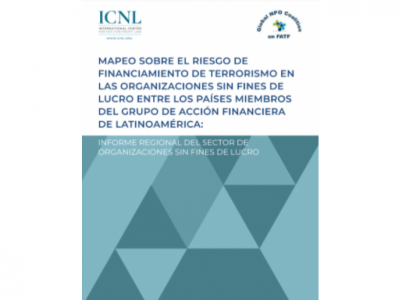 Mapeo sobre el riesgo de financiamiento de terrorismo en las organizaciones sin fines de lucro entre los países del GAFILAT: Informe regional