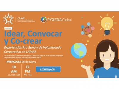 Webinar - Experiencias Pro Bono y de Voluntariado Corporativo en LATAM