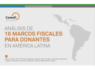 Análisis de 16 marcos fiscales para donantes en América Latina