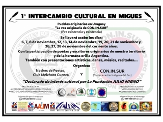1er Intercambio Cultural en Migues