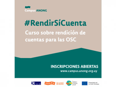 #RendirSíCuenta | Curso de transparencia y rendición de cuentas para OSC