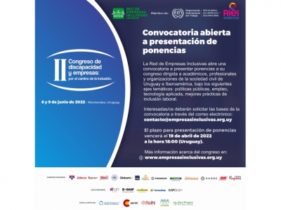 II Congreso de Discapacidad y Empresas | Convocatoria abierta a presentar ponencias