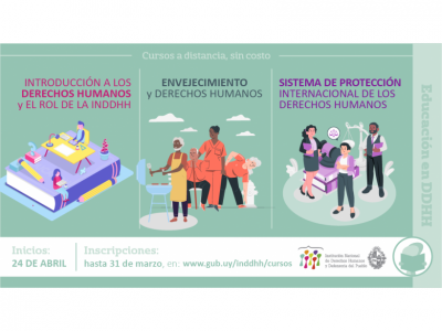 Cursos virtuales 2023 | Institución Nacional de Derechos Humanos