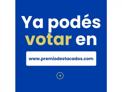 Premio Destacados 2023 ¡Ya podés votar!