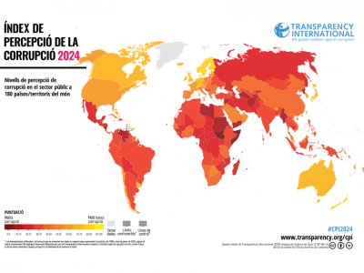 Índice de percepción de la corrupción 2025 en las Américas perjudica la vida de las personas y exacerba la violencia