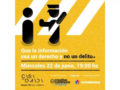 Que la información sea un derecho y no un delito