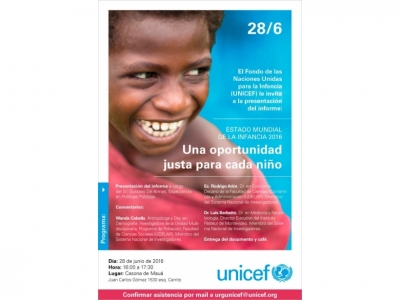 Estado Mundial de la Infancia 2016: una oportunidad justa para cada niño