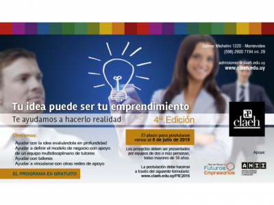 Tu idea puede ser tu emprendimiento: nueva edición del programa PIE