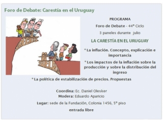 Foro de Debate: Carestía en el Uruguay