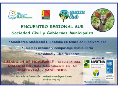 Encuentro Regional del Sur - Sociedad Civil y Gobierno Municipal.