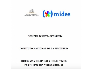 Llamado a Organizaciones de la Sociedad Civil (OSC)