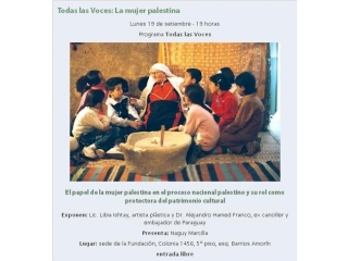 Todas las Voces: La mujer palestina