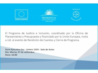 Invitación Justicia e Inclusión