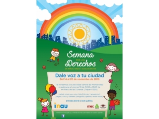 Actividad central Montevideo -Semana por los derechos NNA