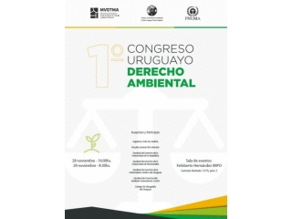 Invitación Primer Congreso de Derecho Ambiental