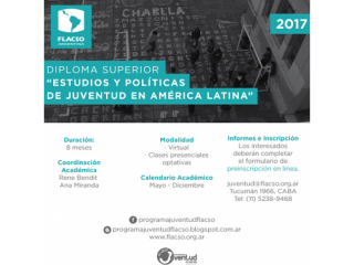 Diploma Superior en Estudios y Políticas de Juventud en América Latina