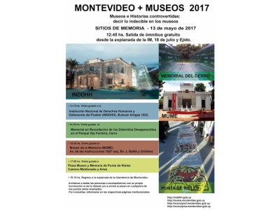 Montevideo + Museos y la recorrida de los Sitios de la Memoria