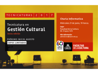 Tecnicatura en Gestión Cultural. Charla Informativa