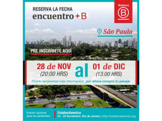 Encuentro+B América Latina 2017