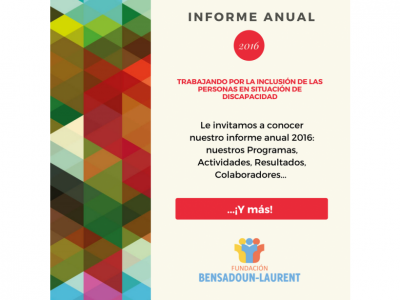 “Trabajando por la inclusión de las personas en situación de discapacidad”
