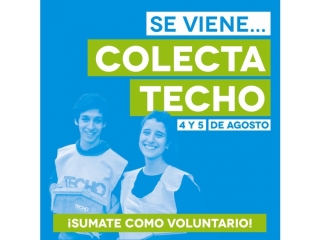 Colecta de Techo Uruguay: 4 y 5 de agosto