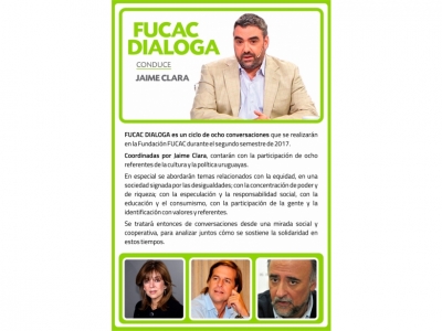 Serie de conversaciones con referentes de la cultura y la política: “FUCAC Dialoga”