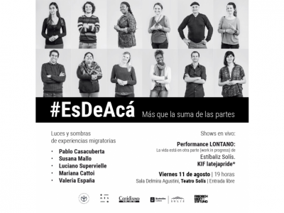 Jornada de arte y reflexión sobre las migraciones 