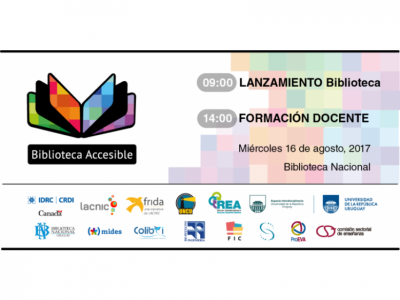 Lanzamiento de Biblioteca Digital Accesible para personas con discapacidad visual