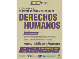 Décimo Curso sobre el Sistema Interamericano de Protección de los Derechos Humanos