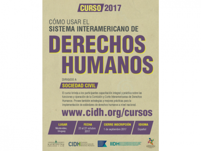 Décimo Curso sobre el Sistema Interamericano de Protección de los Derechos Humanos