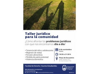 Taller Jurídico con la Comunidad