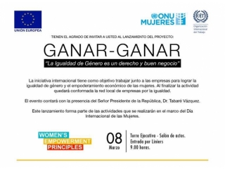 Lanzamiento del proyecto Ganar-Ganar 