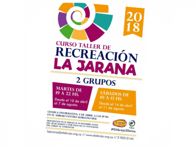 Curso-taller de recreación La Jarana