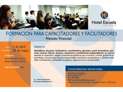 Novedad Kolping: Formación de Capacitadores y Facilitadores