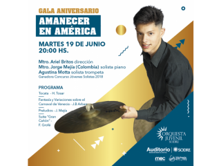 Nuevo aniversario de la Orquesta más joven del Sodre