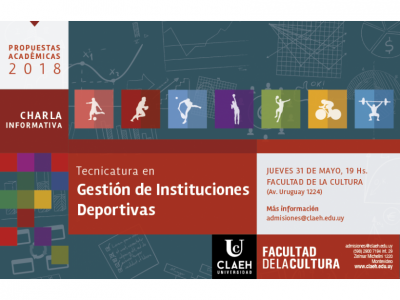 Charla informativa sobre tecnicatura en gestión de instituciones deportivas