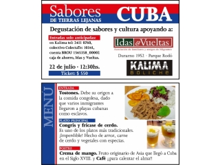 Sabores de tierras lejanas