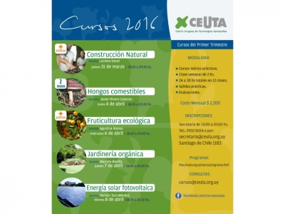 Nuevos cursos CEUTA Abril