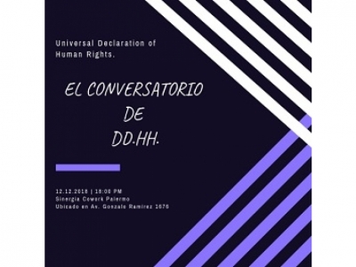 Conversatorio de DD.HH.//2018//